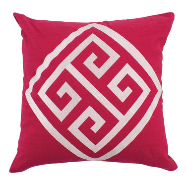 Embroidered Greek Key 16